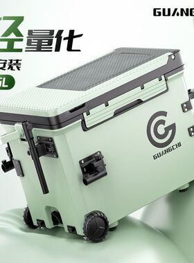 新款钓箱全套26升钓鱼超轻小型箱轻便多功能2024台钓箱装备渔具桶