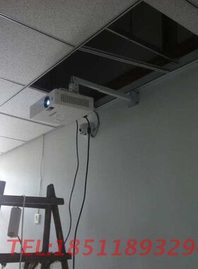 包邮投影机万能伸缩吊架  投影机万能方管吊架 T投影仪吊架壁挂架