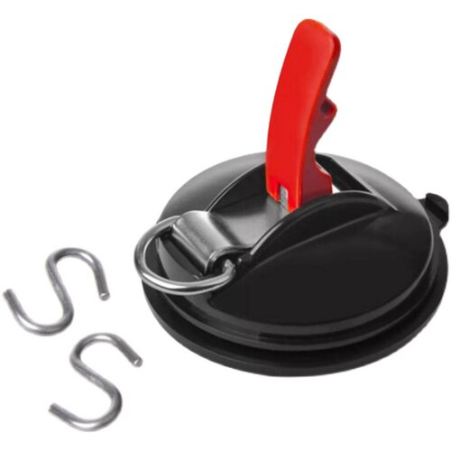 真空强力吸盘带挂钩玻璃墙天幕汽车行李绑D带固定Suction anchor
