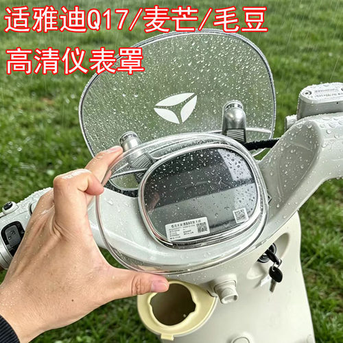雅迪Q17/麦芒/毛豆高清仪表罩