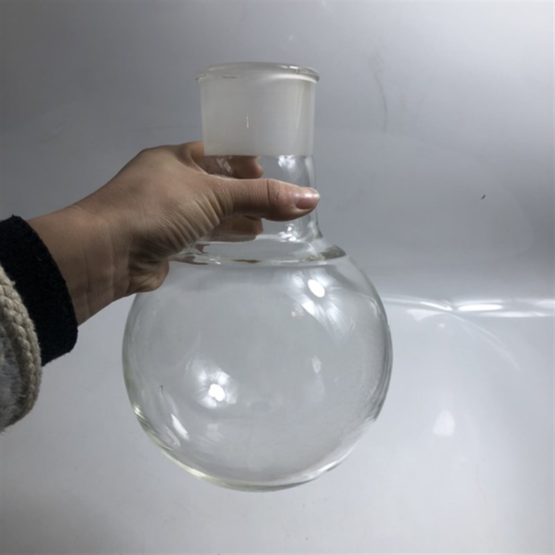 单口烧瓶2000ml圆底烧瓶60#磨口标准磨口加大口径玻璃烧瓶厚料
