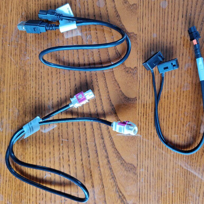 适用于解放j6p车载终端显示屏接主机连接线 usb数据线麦克风 导航