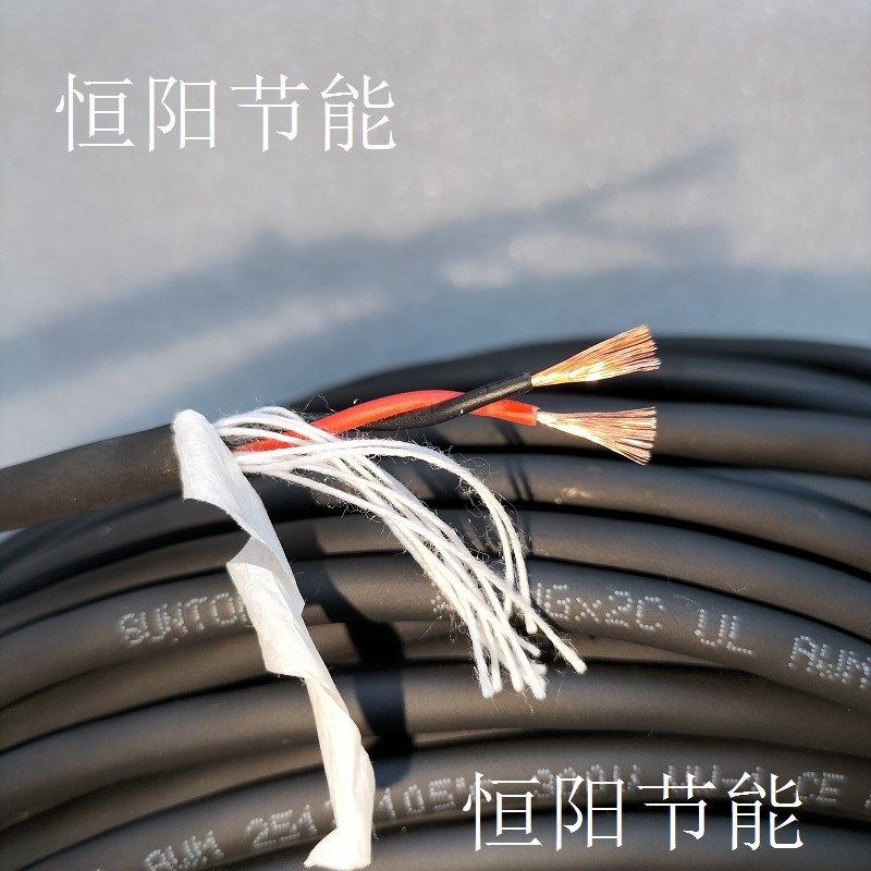 进口2芯0.3平方电缆线双绞控制线双芯电源线拖链连接线纯铜芯超软