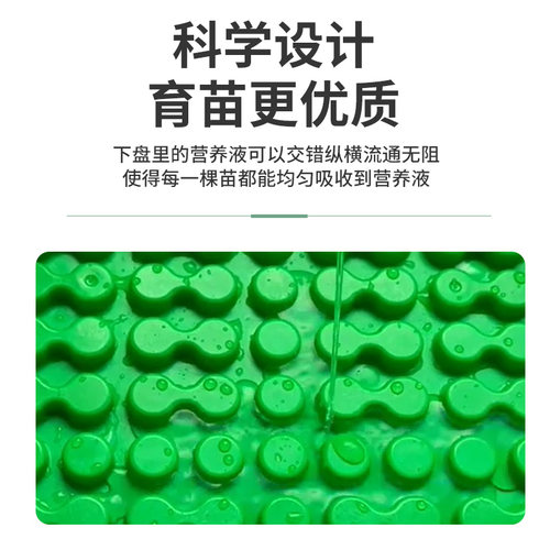 水培育苗盘种植蔬菜蔬果育苗盘 科学K优质 PP食品级材质