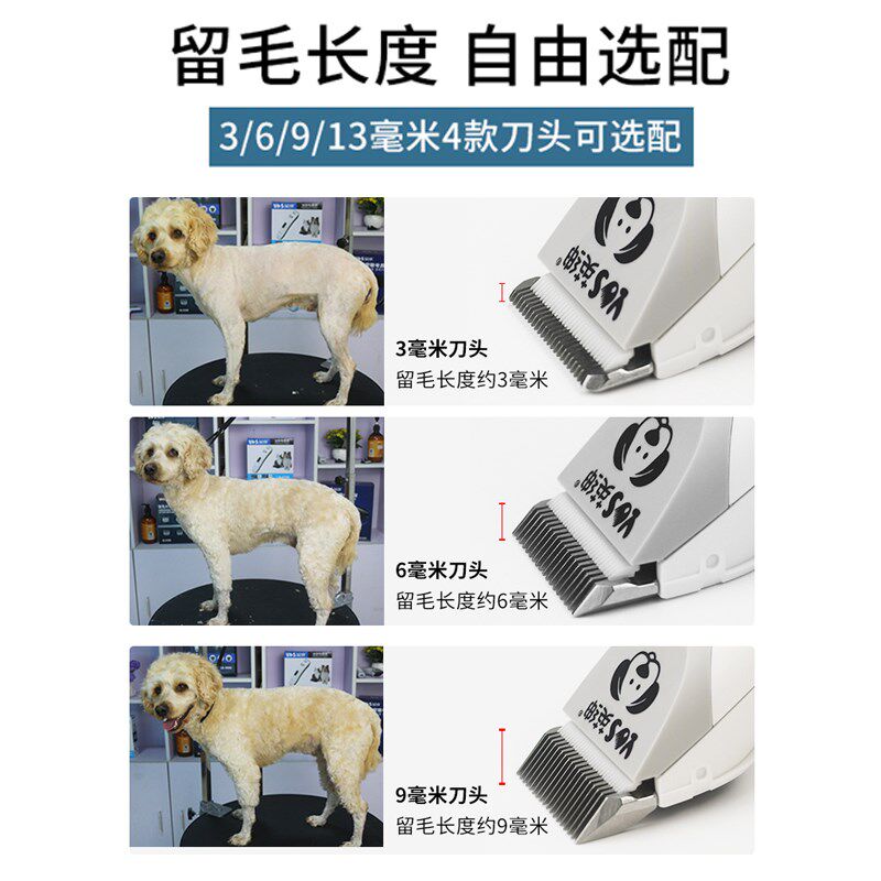 狗狗推子剪毛9870剪电推剪专业毛剃毛器工具泰迪狗留毛刀头英绅宠