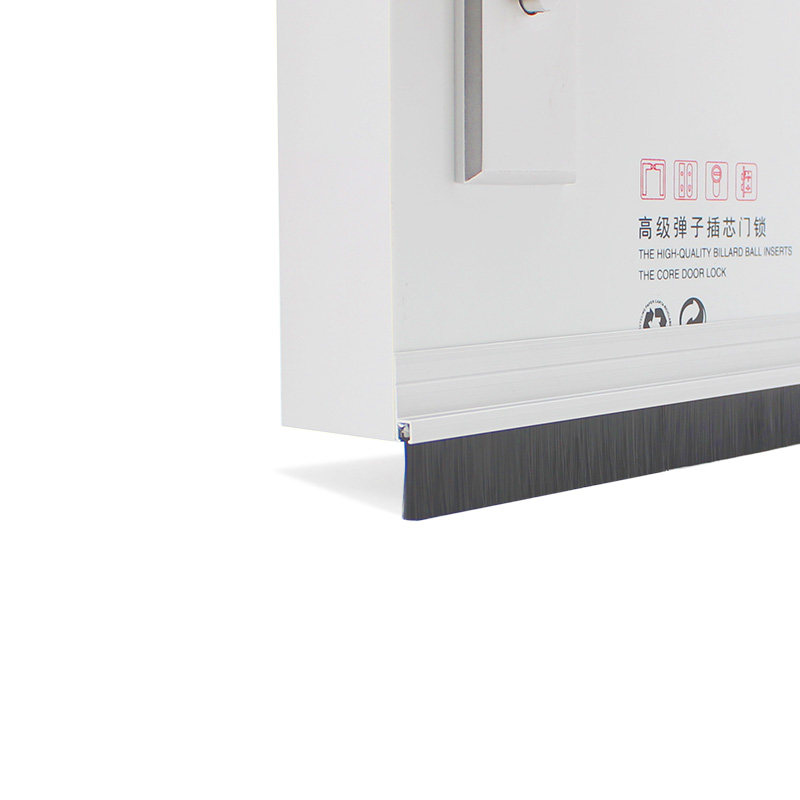 高50mm铝合金门底门缝密封条挡老鼠板防风挡尘降噪挡虫缝隙遮光板