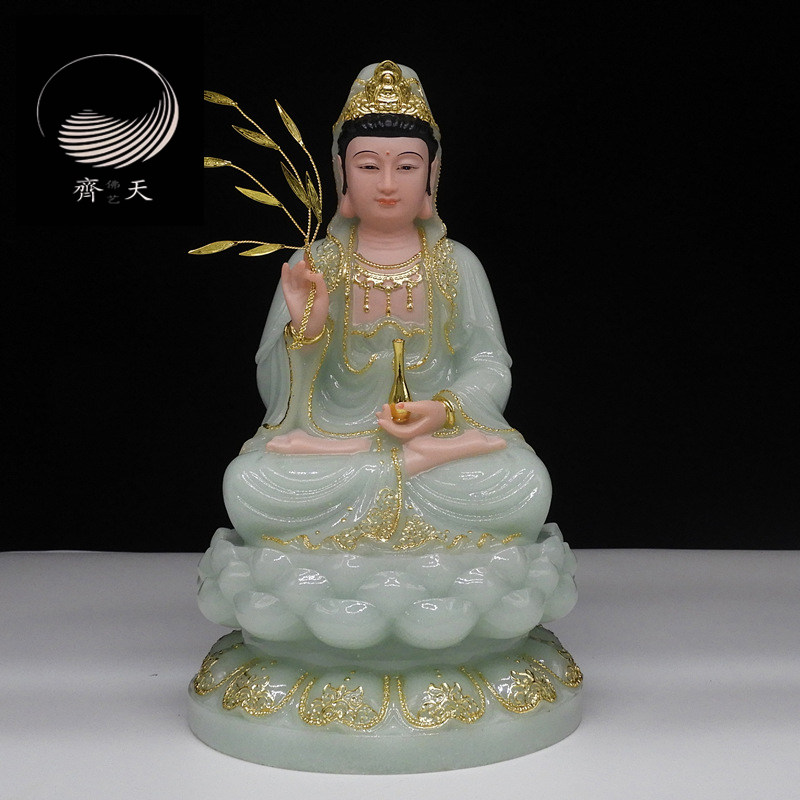 全堂佛佛像观音菩萨地藏王菩萨释迦摩尼佛弥勒佛包邮娑婆四圣供奉