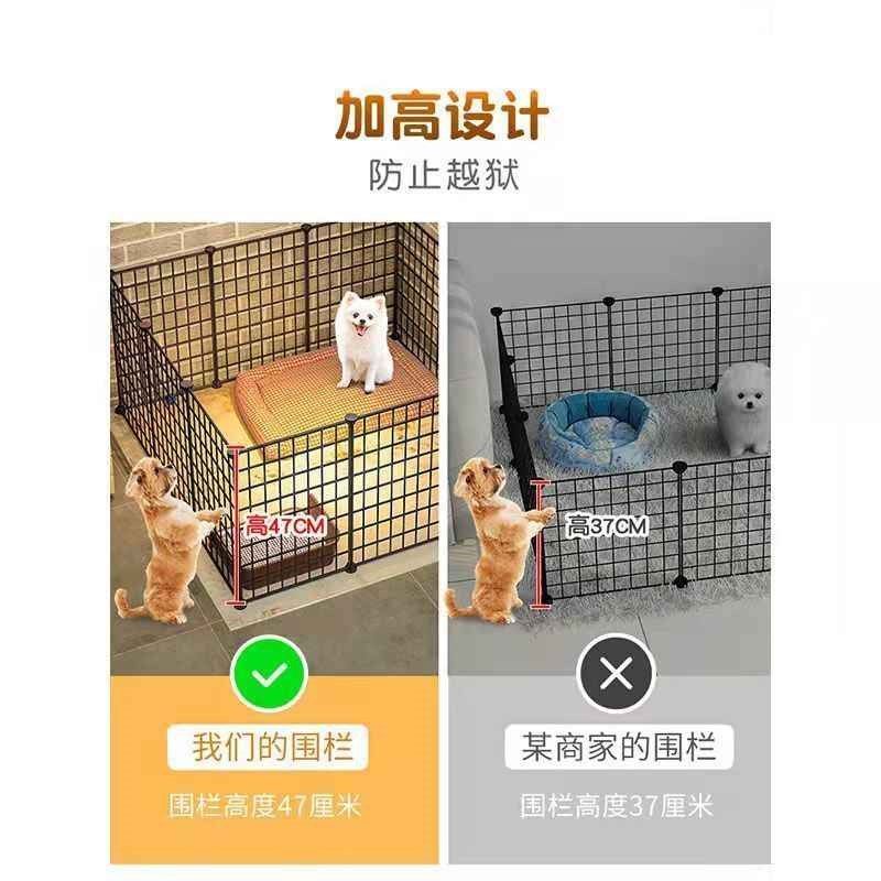 狗狗围栏式家用室内宠物栅栏泰迪比熊柯基吉娃娃小型犬门栏狗笼子