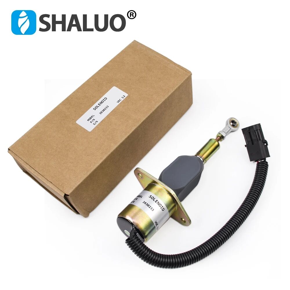 适用康明斯发动机 停车 熄火电磁阀 3930233 3930234 电磁铁 开关