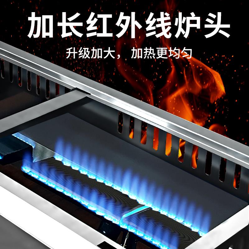 烤肠机商用脆皮淀粉肠烤机夜市摆摊路边摊插电铁板烤肠一体机专用