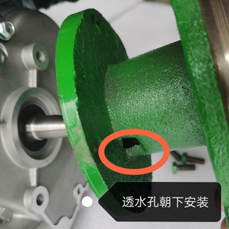 抽水机配件152/154Fp170f发动机水泵头总成2寸铸铁灌溉浇地高扬程