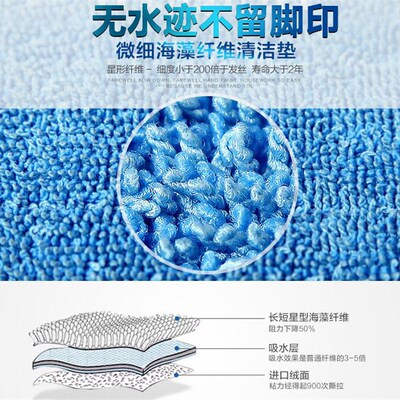 博纳bona喷水拖把木地板家用喷雾拖把旋转拖布懒人拖布平板拖把