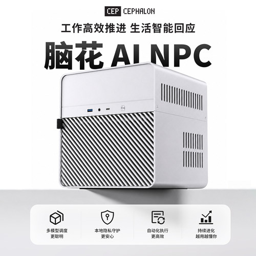 预售款6月发货脑花 AI NPC 一体机本地部署智能体 OpenClaw 系统