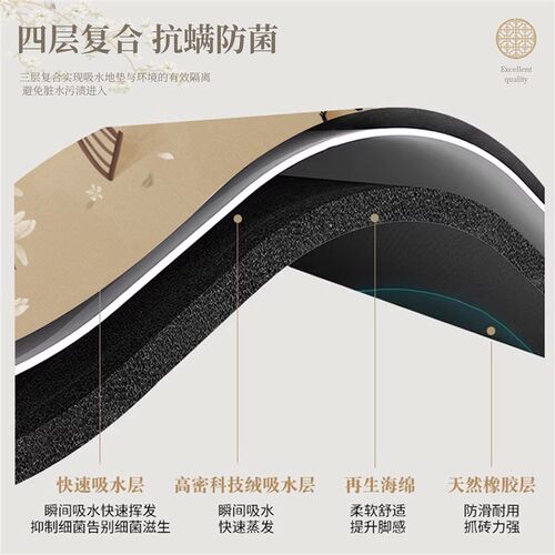 新中式禅意茶台沥水垫硅藻泥吸水垫茶桌茶席隔热垫茶具茶席茶杯垫