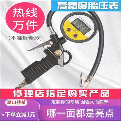 气压表高精度带充气胎压表汽车轮畜牧/养殖器械