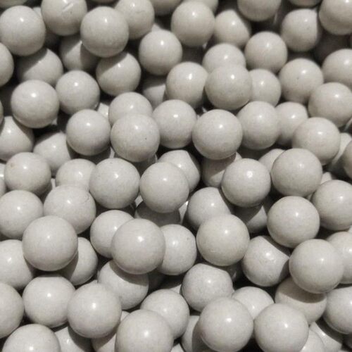 .白色强磁力加重泥丸8mm泥球珠9加重10超重11mm弹丸安全泥丸