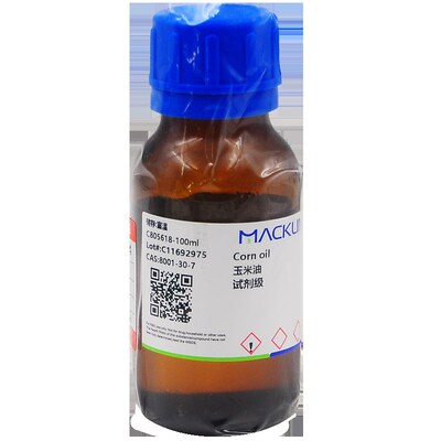麦克林 玉米油试剂级 100ml 8001-30-7实验室化学试剂