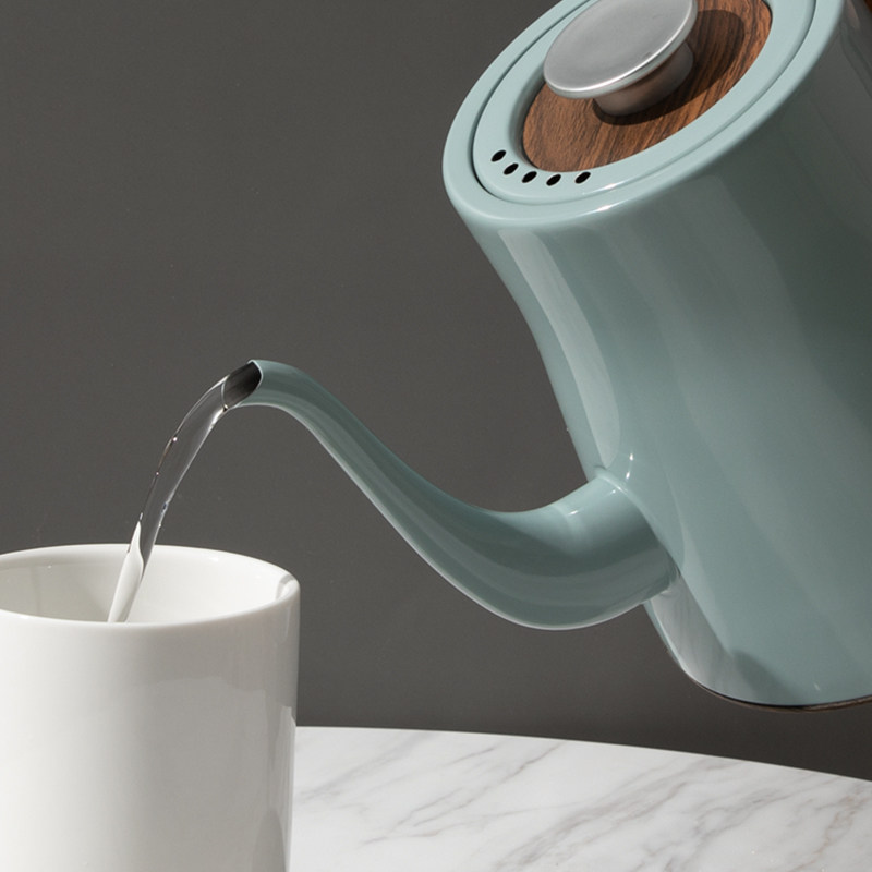 2023新款茶壶烧水壶泡茶专用长嘴温控电热手冲壶家用功夫茶煮茶器