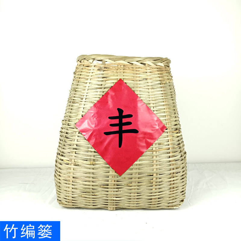 天然麦穗柳条编织干花花篮藤编篮子柳编滕编小号丰收篮礼品田园风