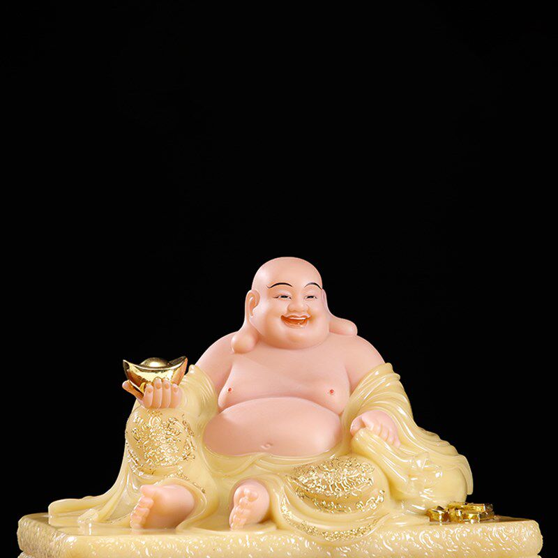 采购产品白玉,黄玉,弥勒佛,菩萨像,大肚笑佛饰,宽身布袋,弥勒佛元