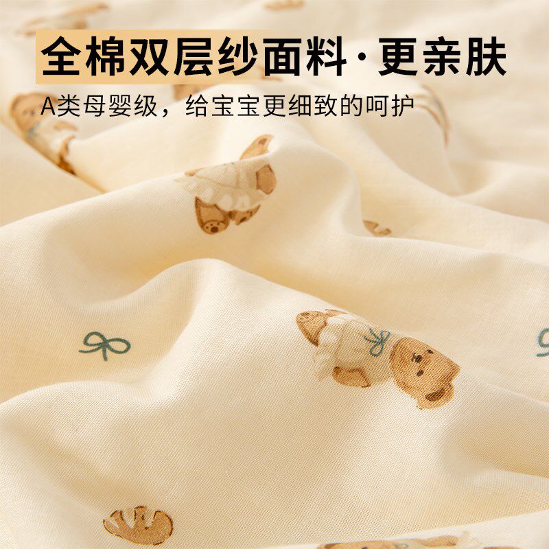 儿童睡袋薄款夏季宝宝护肚防踢被子神器中大童四季通用婴儿夏凉被