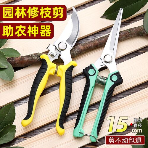 花剪枝园艺剪刀修枝剪省力修剪树枝果树竹签园林花卉专用花艺剪子