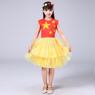 儿童环保时装秀服装幼儿园手工环保时装秀衣服亲子走秀女环保衣服