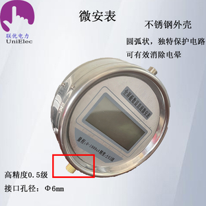 数显直流电压表电流表交流单相微安表直流高压微安表数字联优电力