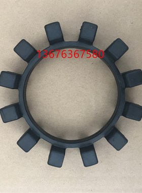 低温淡水泵弹性联轴节T85-75黑色缓冲圈POLY-NORM-78SHORE软连接