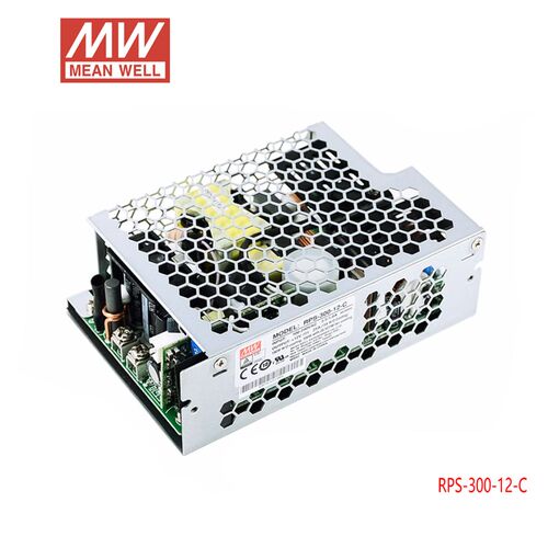 明纬RPS-300-12/24-C开关电源15/27/48V医疗用低漏电流机壳型300W