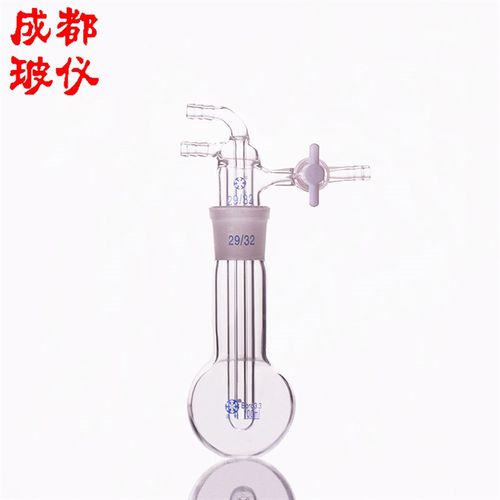 法培牌 玻璃升华器 25ml50ml100ml150ml250ml500ml 四氟活塞阀门