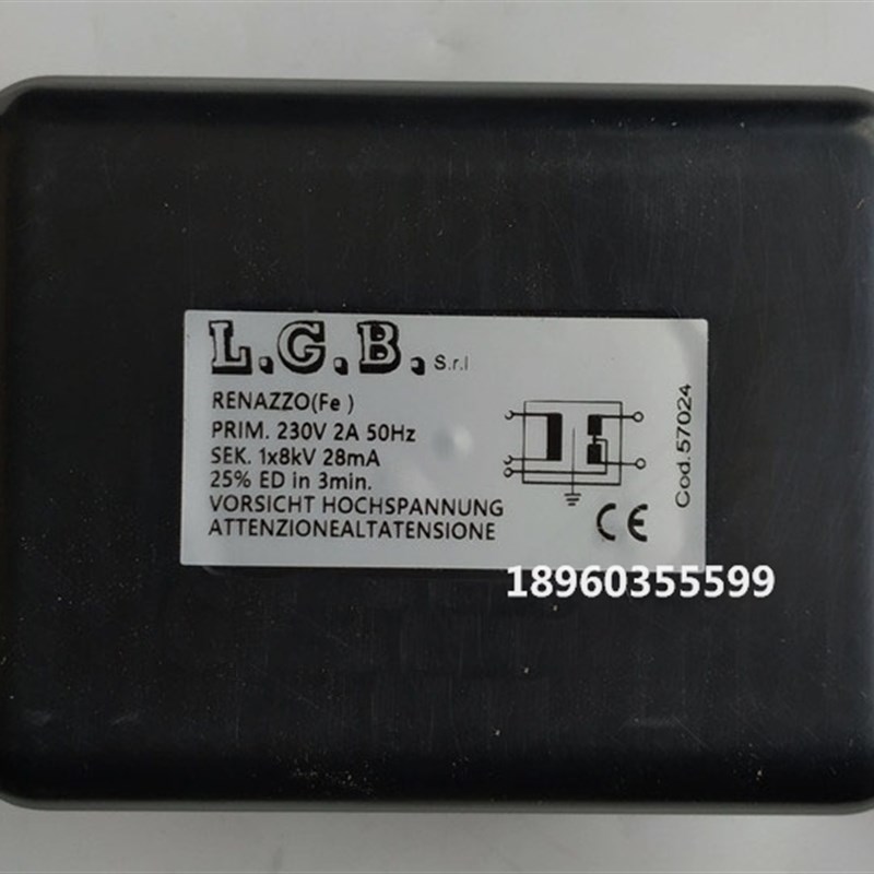 点火变压器LGB2X5KV 2X7KV 1X8KV 1X10百得燃烧机高压包单极双极
