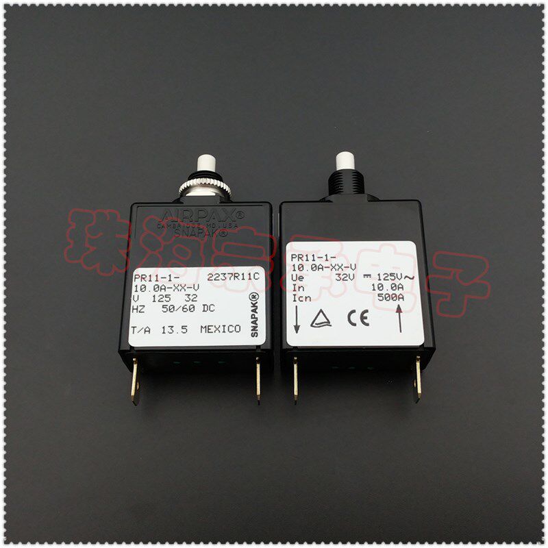 进口墨西哥 AIRPAX埃伯斯 PR11-1-10.0A-XX-V 断路器