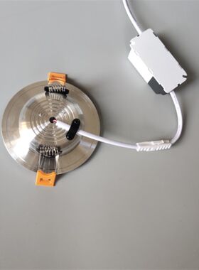 24V小孔筒灯3W天花6简灯5cm50mm60射灯2寸开孔5.5公分6cm55铜灯7
