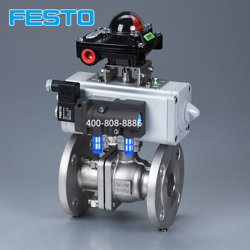 FESTO气动执行器DAPS气动球阀NVF3-MOH-5/2-K-1/4-EX MSFG-24/42
