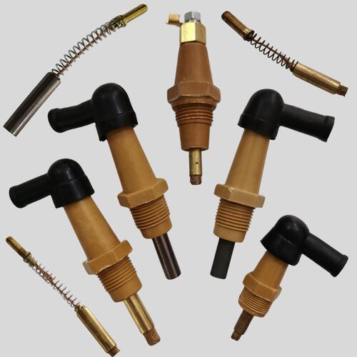 离合器电刷M8MM6mm碳刷印刷机压痕机切纸机DLM10铣床机床配件