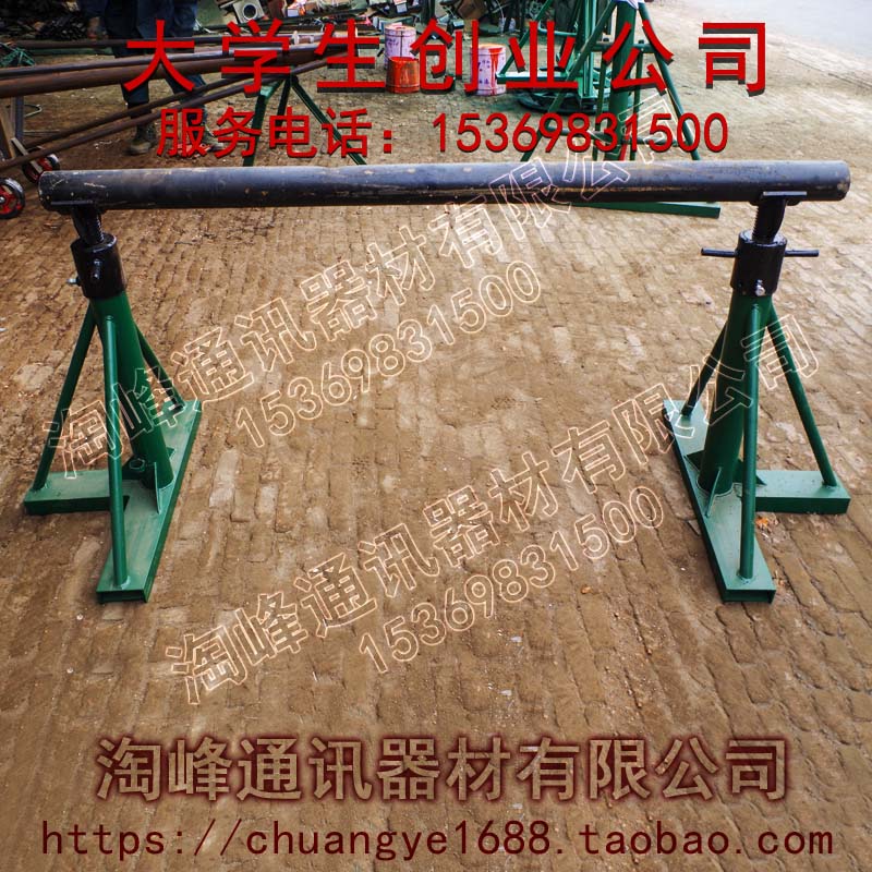 卧式六角放线盘圆形光缆电缆钢绞线放线架T型三角液压螺旋放线架