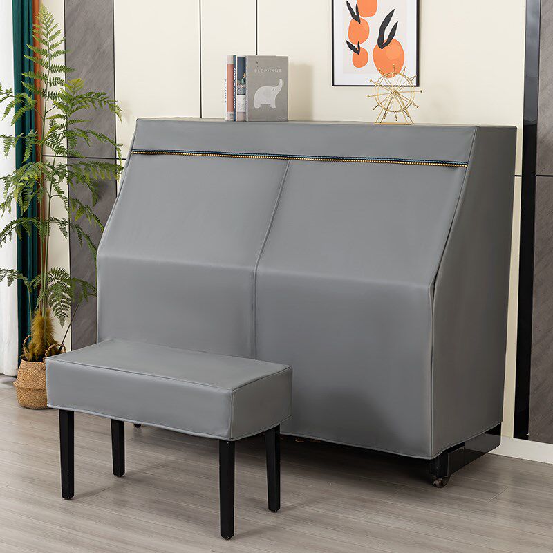 钢琴罩钢琴防尘罩简约全罩高档科技布加厚防水钢琴盖布套琴凳罩套