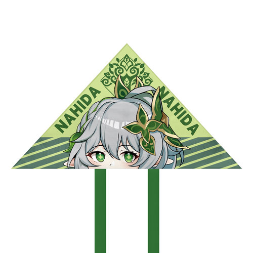 风筝是会飞的鱼 小草神纳西妲表情包原神游戏迷个性展示潍坊风筝