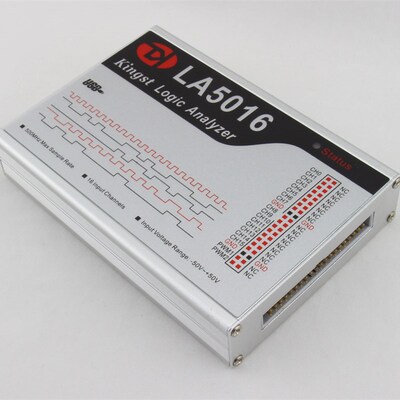 Kingst  LA5016 usb 逻辑分析仪 16路全通道500M采样率便携示波器
