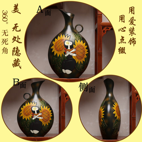 北欧陶瓷酒柜装饰品摆件餐厅餐馆家庭博古架隔断室内轻奢家居饰品