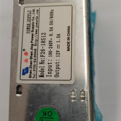 山井电源 直流开关电源 F26 F26-18S12 12V1.5A F2618S12深圳山井