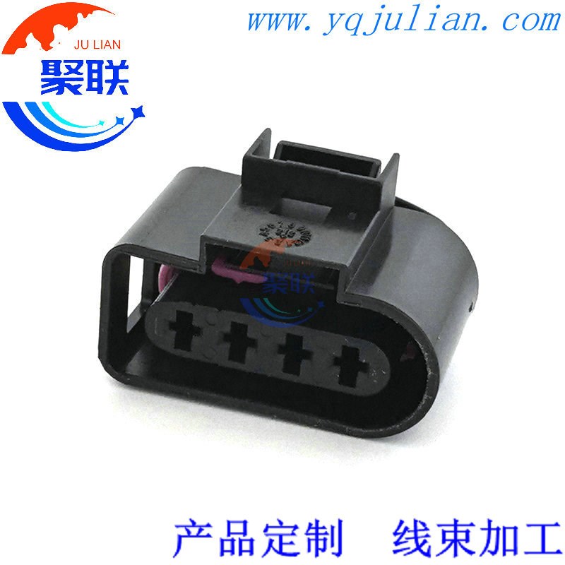 4B0 973 724 适用于大众奥迪点火线圈/高压包插头4B0973724护套4P图片
