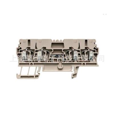 魏德米勒ZD 2.5/2X2AN/D+魏德勒weidmulle弹片U联接端子货号1653