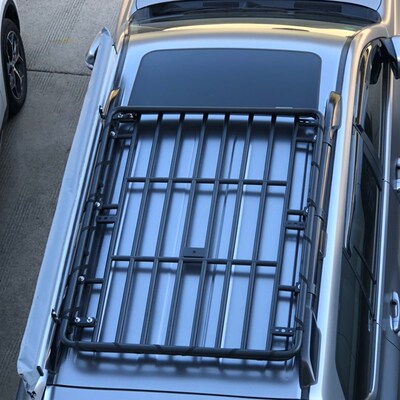 新老款普拉多行李框 霸道行r李架LC120车顶架 LC150  不锈钢 铝镁