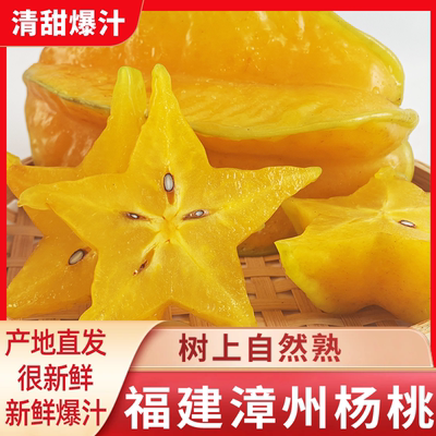 选果吃果新鲜现摘爆汁甜杨桃