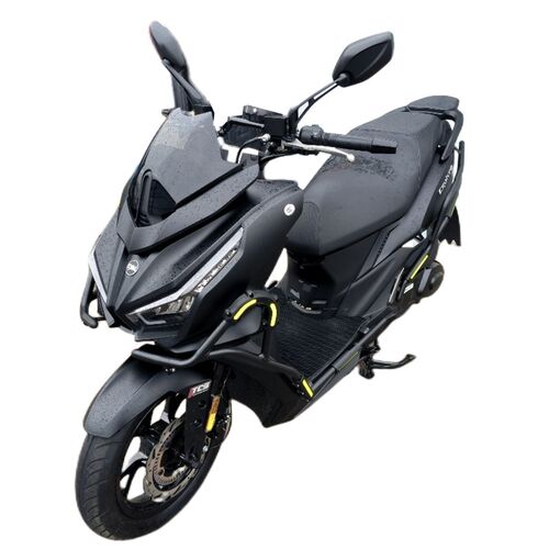 适用23款三阳巡弋150保险杠前后护杠XS150T-9C改装V包围碳钢防摔