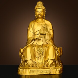 纯黄铜灶王爷神像摆件灶王奶灶神司命星君厨房供U奉祭灶公火佛像