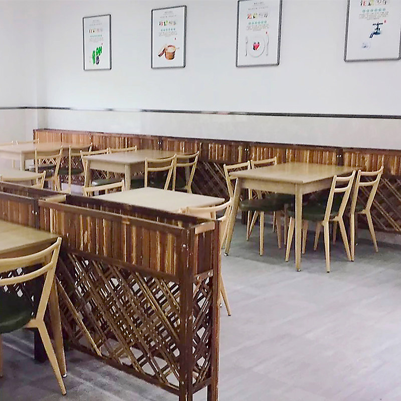 防腐木隔断花架餐厅花槽客厅饭店火锅户外隔离木栅栏阳台装饰围栏