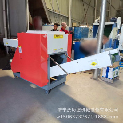 旧衣服自动切断粉碎机 混纺纤维切断机 柔性物料切条机